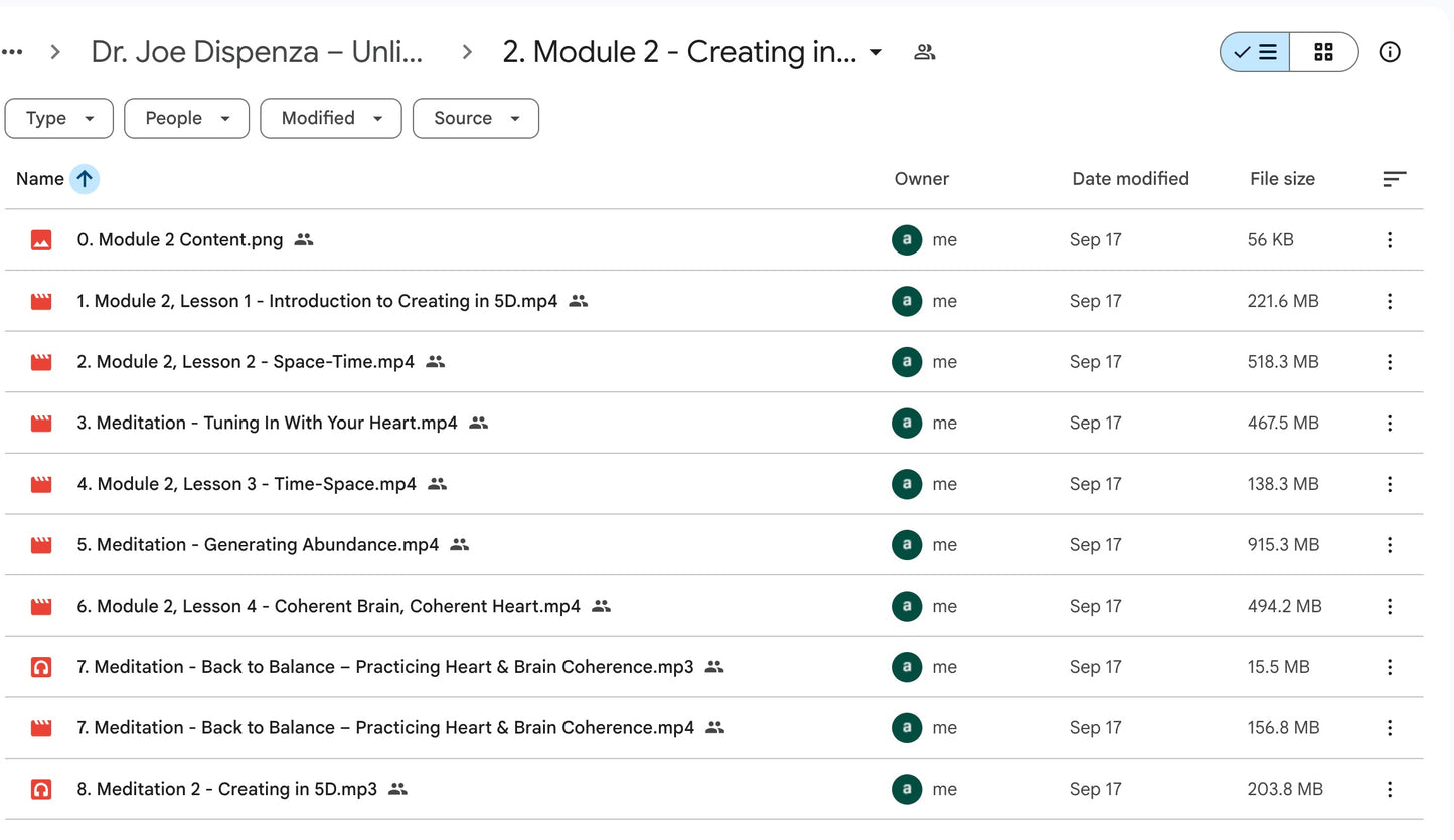 Dr. Joe Dispenza – Unlimited Abundance Bundle (2025) | Full Online Course + Meditations + Workbook | Lifetime Access