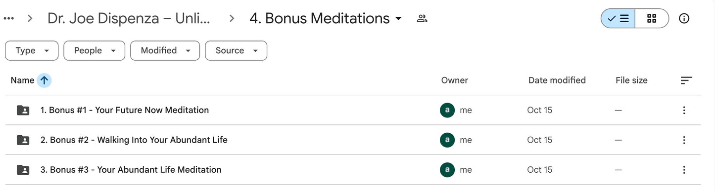 Dr. Joe Dispenza – Unlimited Abundance Bundle (2025) | Full Online Course + Meditations + Workbook | Lifetime Access