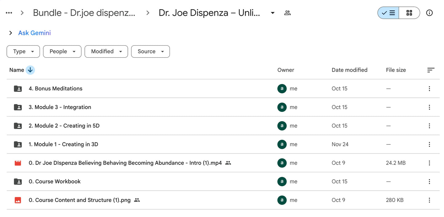 Dr Joe Dispenza Complete Course Bundle (2019 โ 2025)