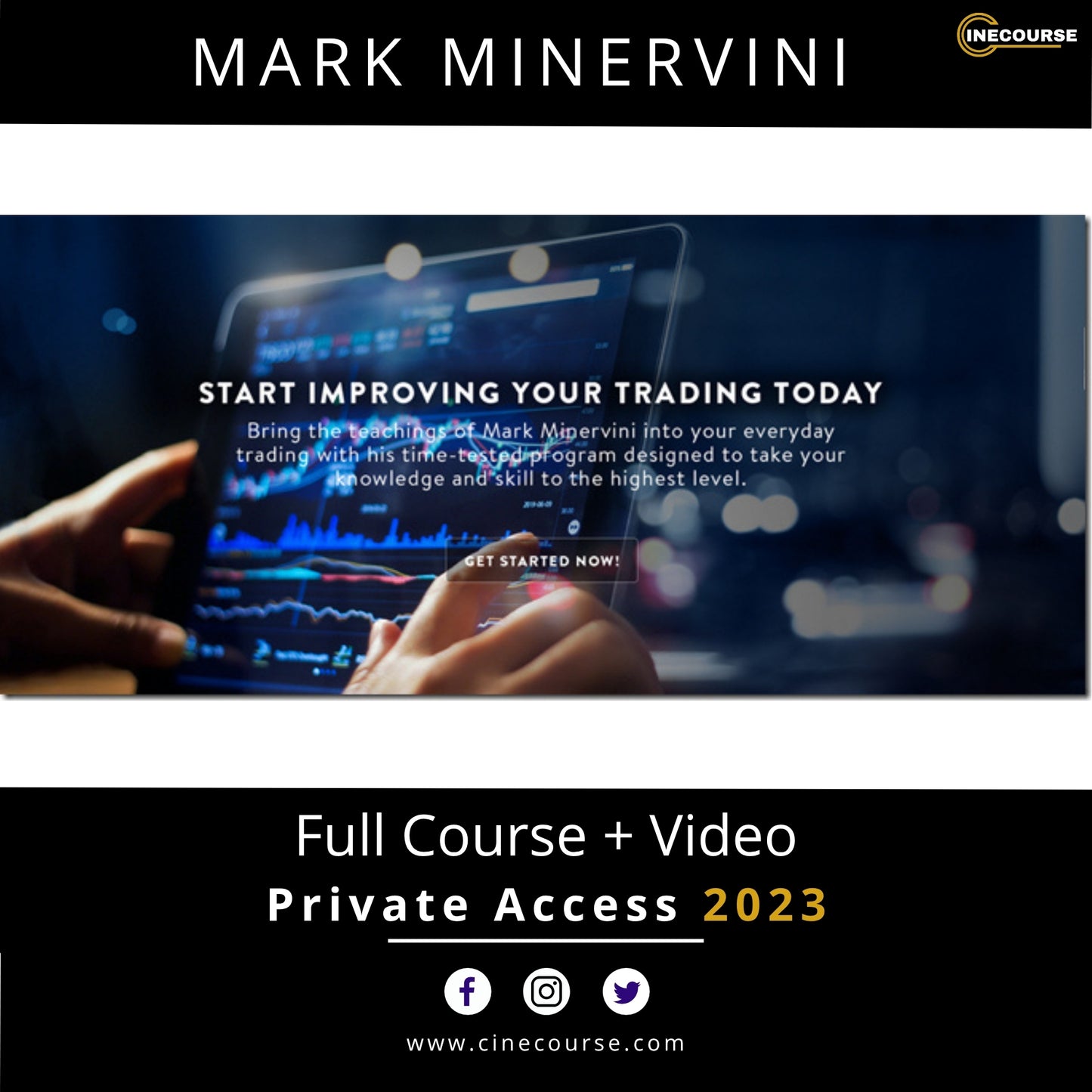 Mark Minervini – Private Access 2023 | Elite Trading Education Program