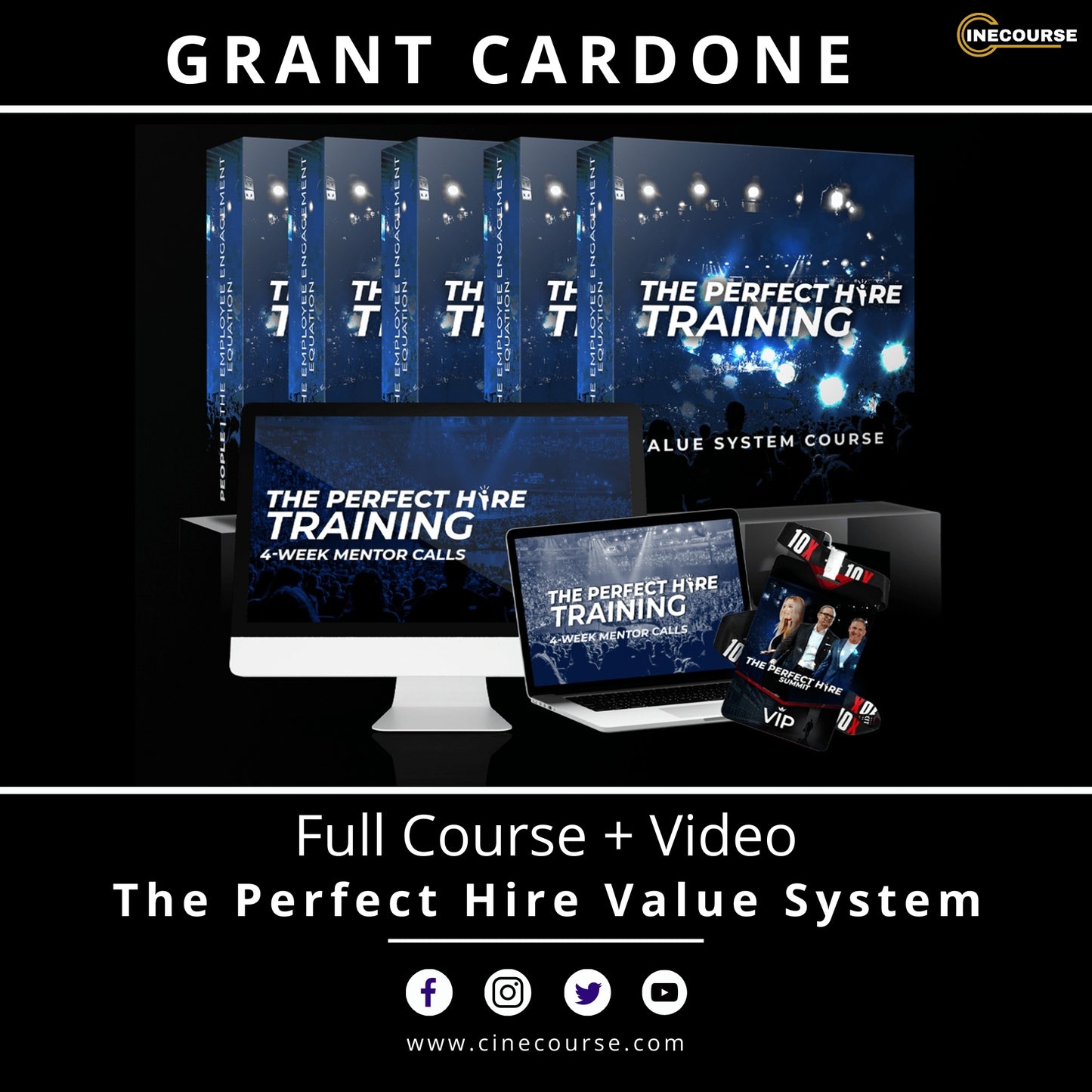 Grant Cardone – The Perfect Hire Value System 2024