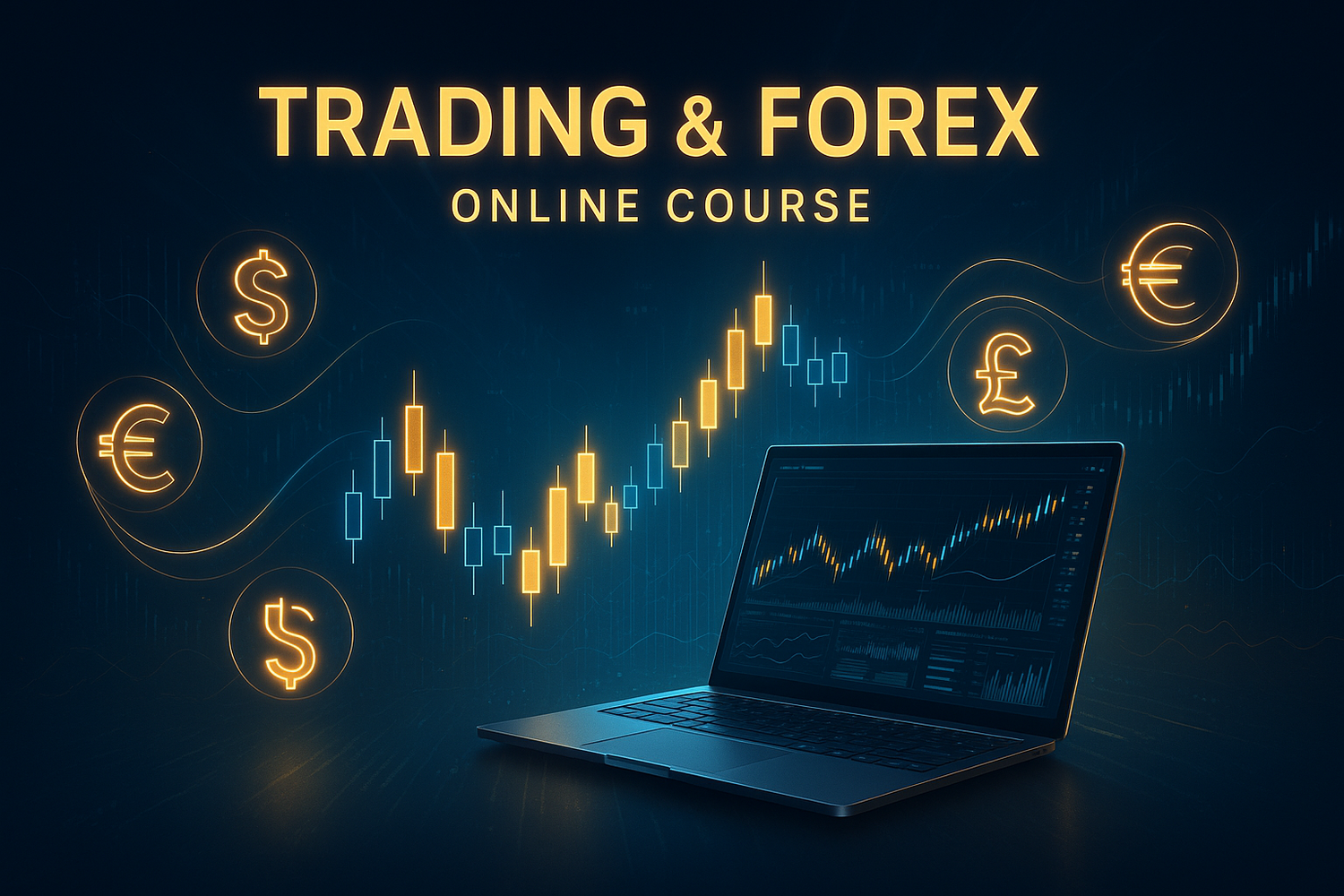 Trading & Forex courses cover day trading, forex strategies, swing trading, stock market analysis, and financial market education with full video training and lifetime updates.