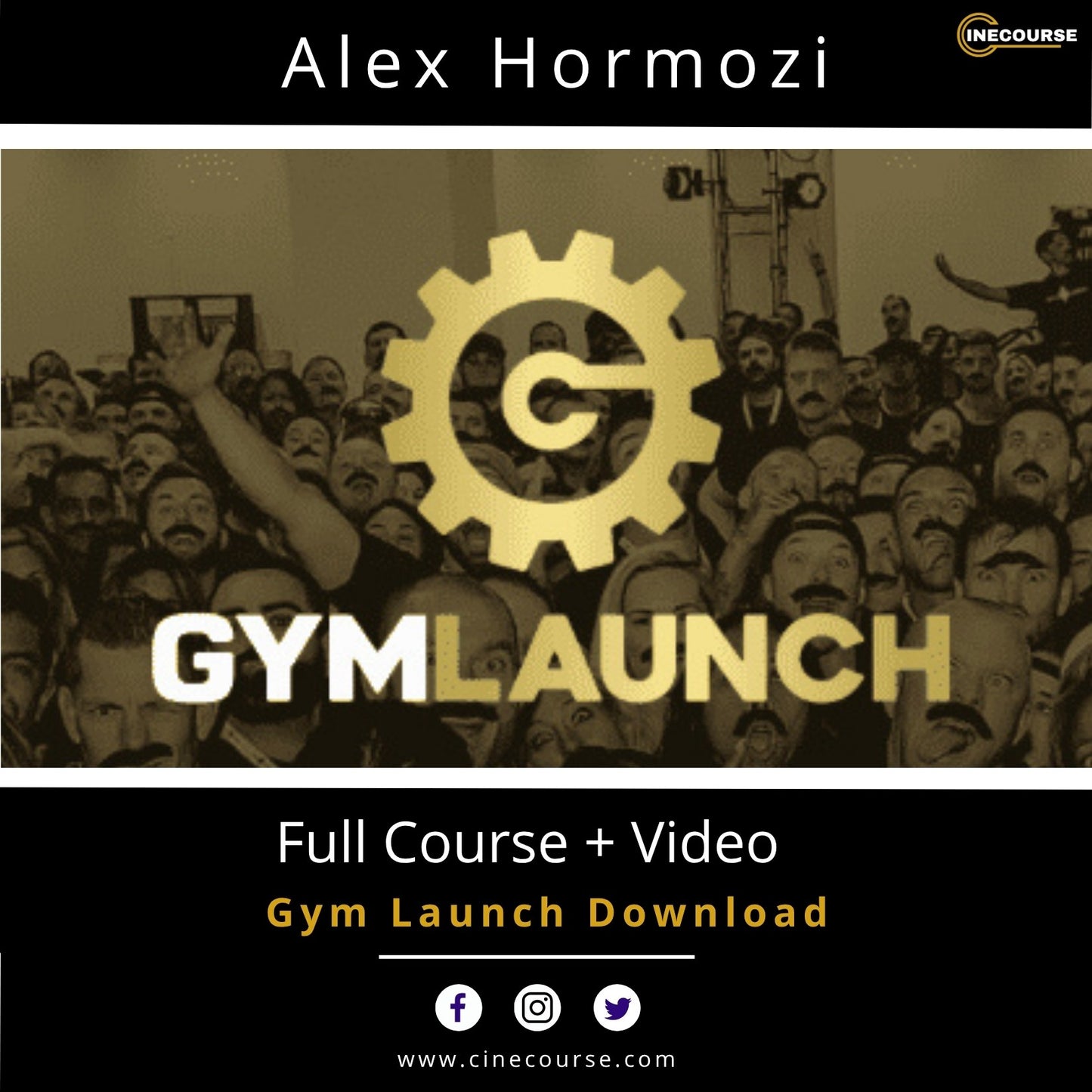 Alex Hormozi Gym Launch Gym Business Growth Online Course Cover