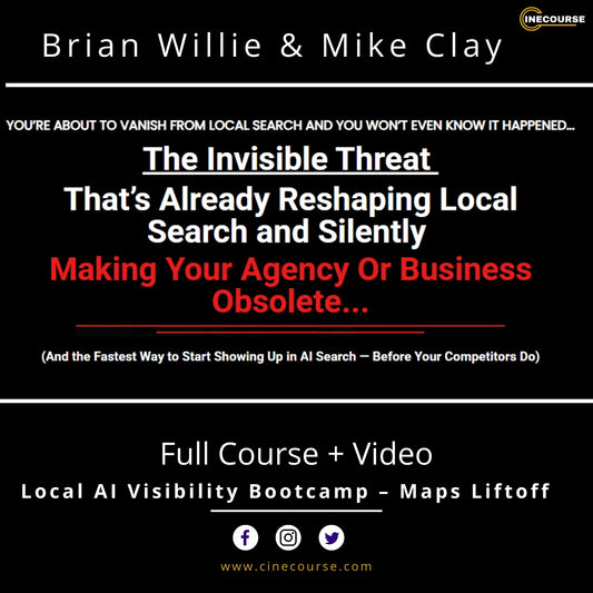 Local AI Visibility Bootcamp 2025 by Brian Willie & Mike Clay | Dominate AI Search, Maps & Chatbot Recommendations