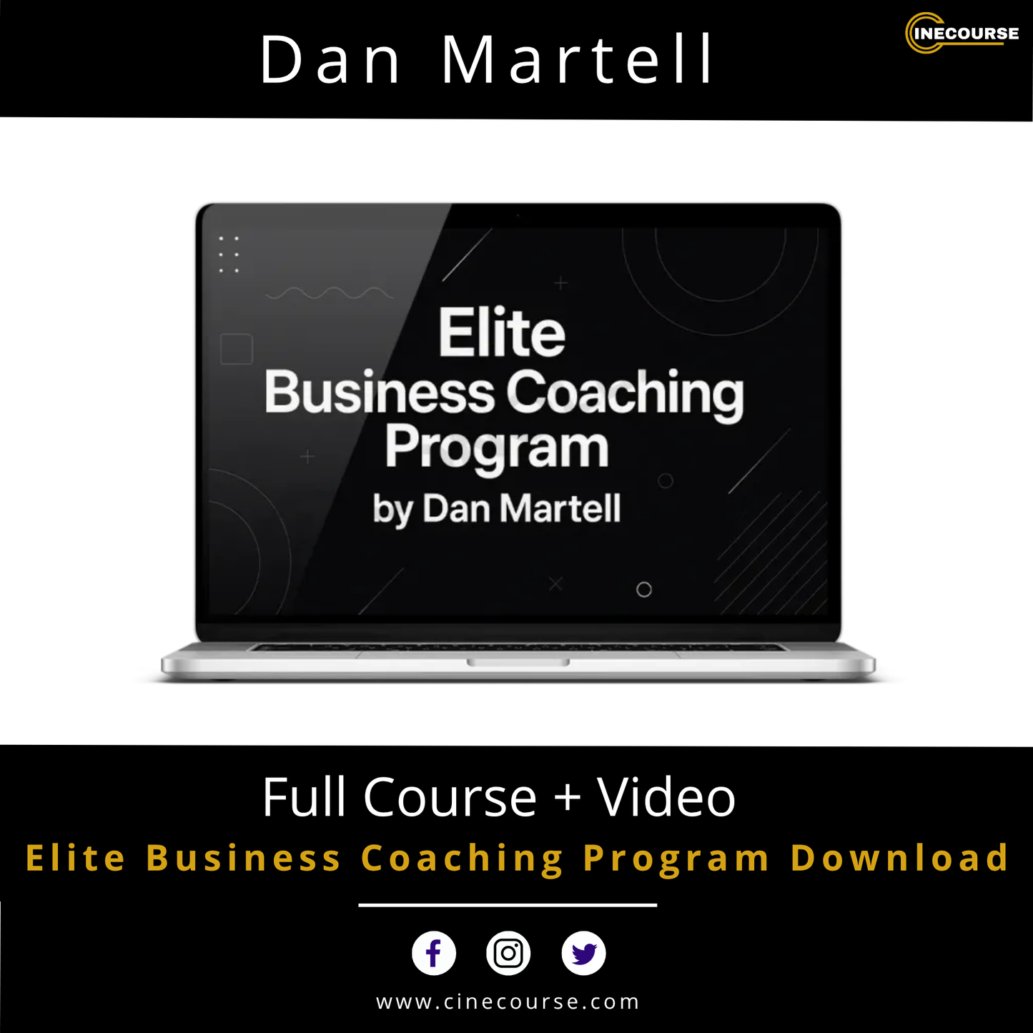 Dan Martell Elite Business Coaching Program Business Growth Course Cover