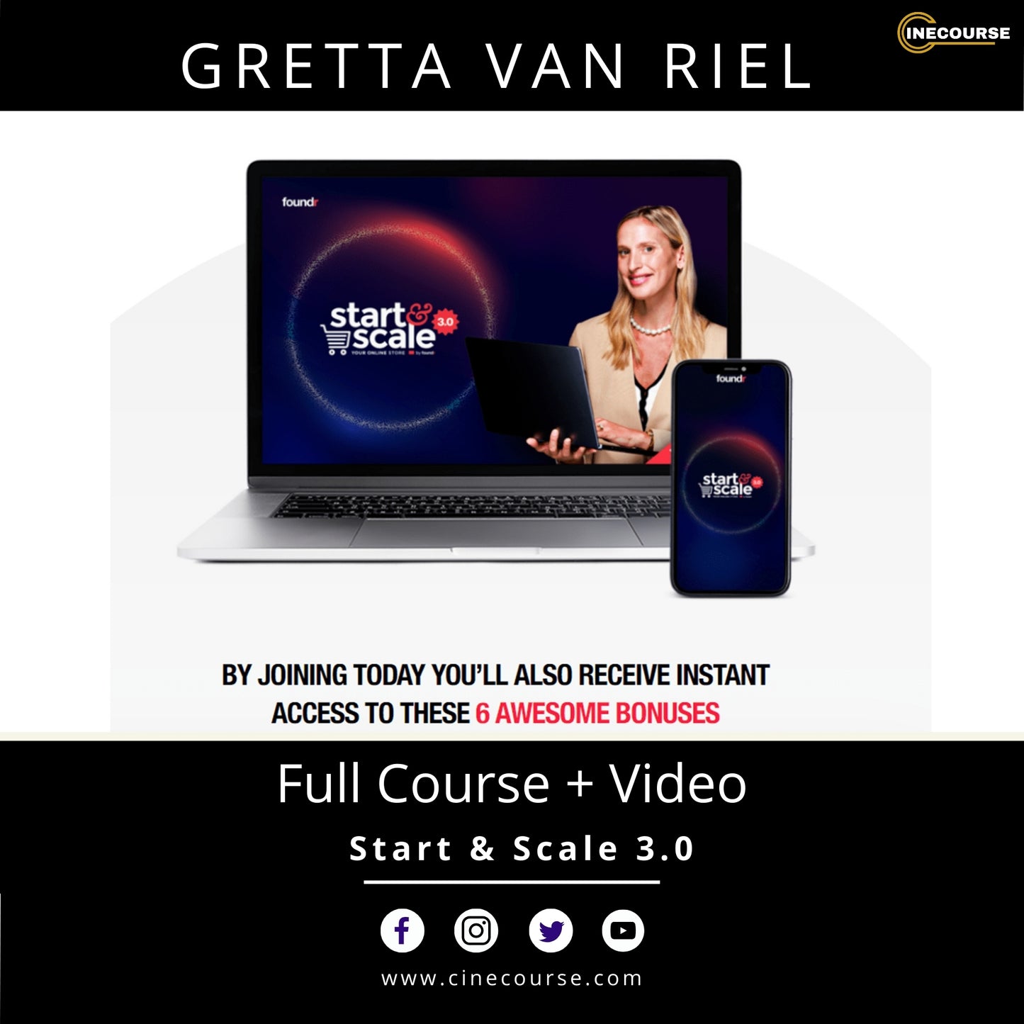 Gretta Van Riel – Start & Scale 3.0 [2024] | Full Course + Video Training with Lifetime Updates