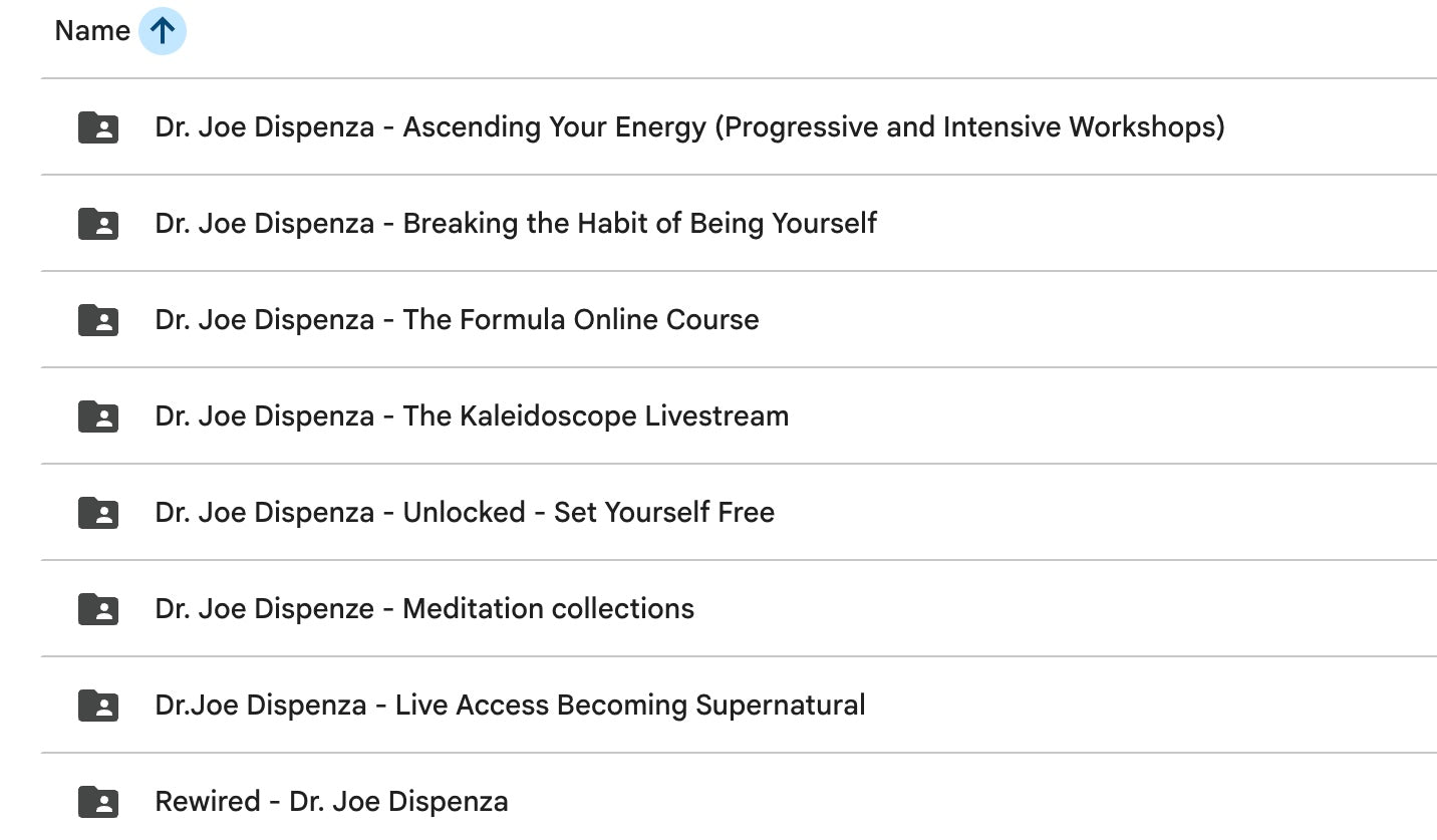 Dr Joe Dispenza Complete Course Bundle (2019 – 2025)