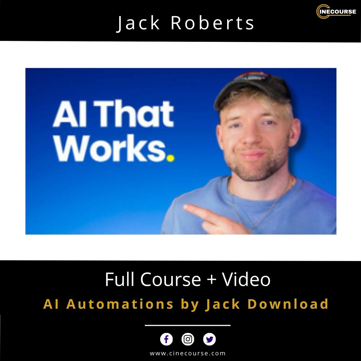 Jack Roberts AI Automations by Jack AI Automation & AI Agency Online Course Cover