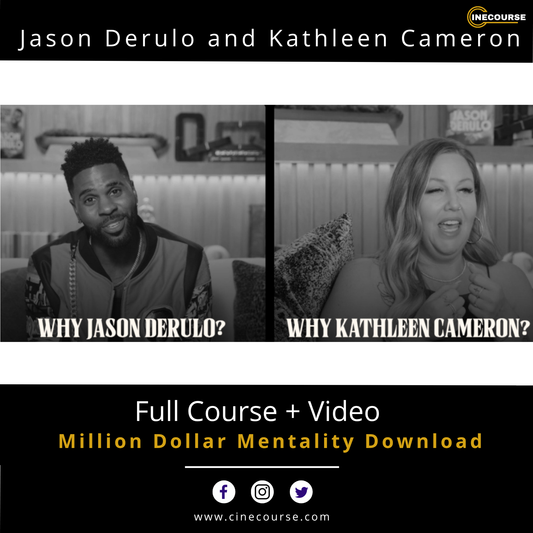 Jason Derulo &amp; Kathleen Cameron Million Dollar Mentality Mindset and Success Course Cover