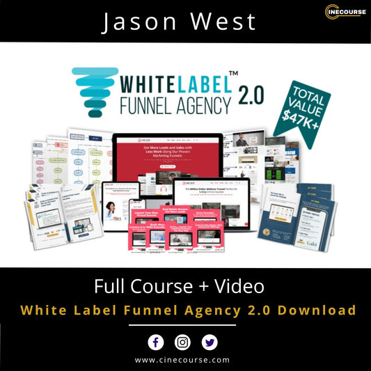 Jason West White Label Funnel Agency 2.0 Funnel Agency Online Course Cover
