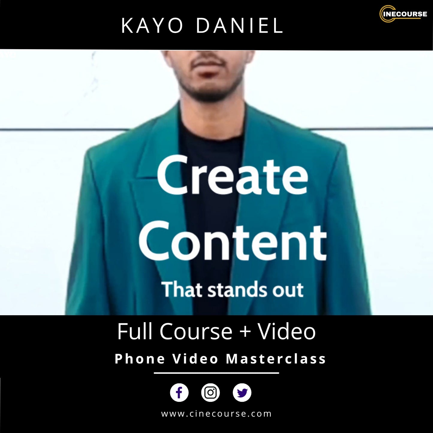 Kayo Daniel – Phone Video Masterclass [2025] | Full Course + Video | Learn Smartphone Videography, Editing & Storytelling – Lifetime Access