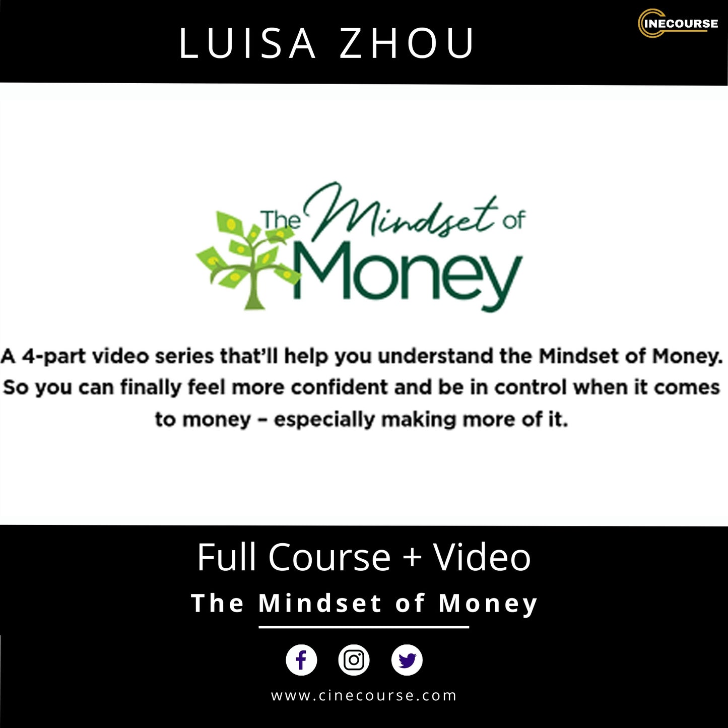 Luisa Zhou – The Mindset of Money [2024] | Build a Freedom Business & Unlock Financial Confidence (Full Course + Video, Lifetime Updates)
