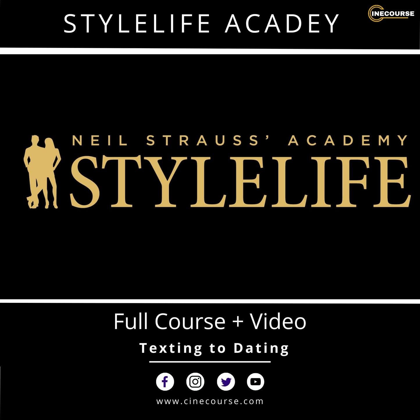 Stylelife Academy – Texting to Dating [2024] | Full Course + Video | Lifetime Access & Updates