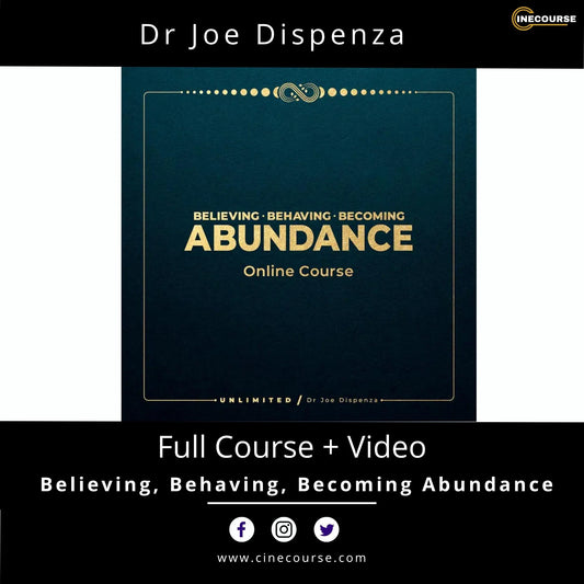 Dr. Joe Dispenza – Unlimited Abundance Bundle (2025) | Full Online Course + Meditations + Workbook | Lifetime Access